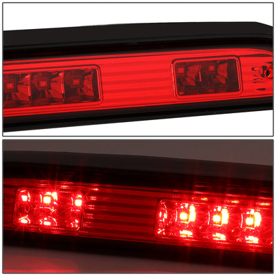 D-Motoring - 92-96 Ford F-150 F-250 F-350 BroncoThird Brake Light - LED - Red Housing - Red Lens - Plug-n-Play - 3