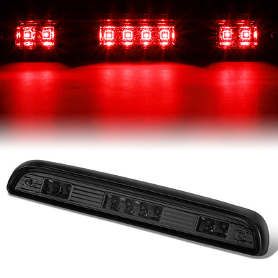 D-Motoring - 92-96 Ford F-150 F-250 F-350 BroncoThird Brake Light - LED - Smoked Housing - Smoked Lens - Plug-n-Play - 1