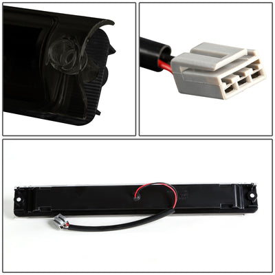 D-Motoring - Third Brake Light - LED - Black Housing - Smoked Lens - Plug-n-Play - Ford F-150 / 250(Classic) / Excursion - 4