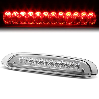 D-Motoring - Third Brake Light - LED - Chrome Housing - Plug-n-Play - 98-01 Ford Explorer - 1