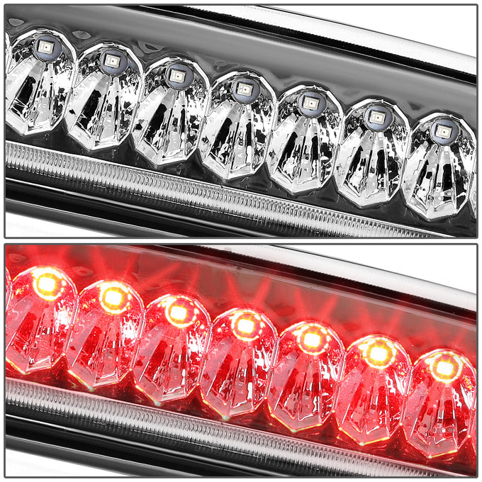 D-Motoring - Third Brake Light - LED - Chrome Housing - Plug-n-Play - 98-01 Ford Explorer - 3