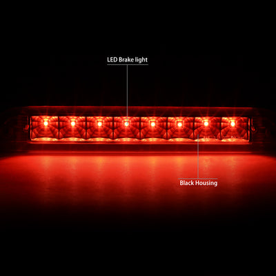 D-Motoring - Third Brake Light - LED - Black Housing - Plug-n-Play - Ford Escape / Mercury Mariner - 3