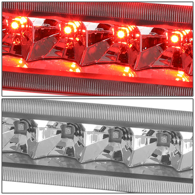 D-Motoring - Third Brake Light - LED - Chrome Housing - Plug-n-Play - Ford Escape / Mercury Mariner - 4