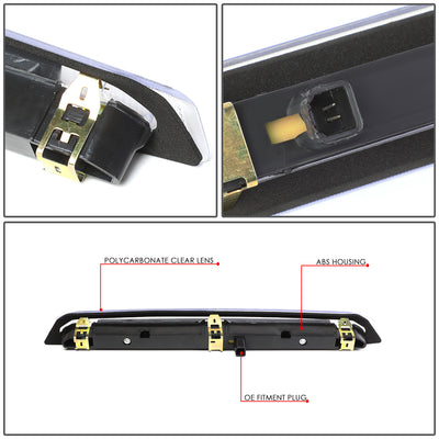 D-Motoring - Third Brake Light - LED - Black Housing - Plug-n-Play - 13-18 Ford Escape - 4