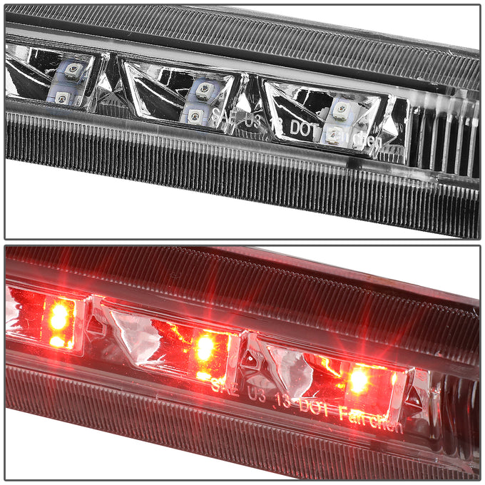 D-Motoring - Third Brake Light - LED - Chrome Housing - Plug-n-Play - 13-18 Ford Escape - 3