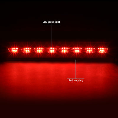 D-Motoring - Third Brake Light - LED - Red Lens - Plug-n-Play - 13-18 Ford Escape - 2