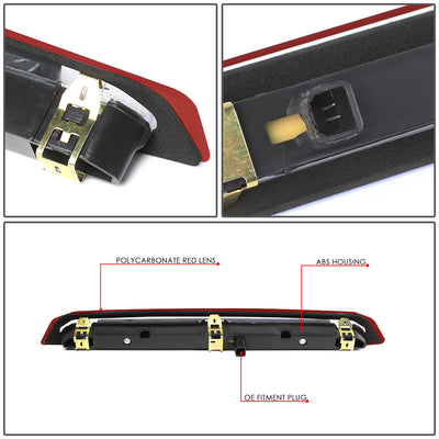 D-Motoring - Third Brake Light - LED - Red Lens - Plug-n-Play - 13-18 Ford Escape - 4