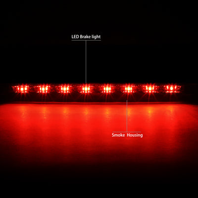 D-Motoring - Third Brake Light - LED - Smoked Lens - Plug-n-Play - 13-18 Ford Escape - 2