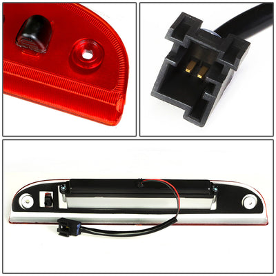 D-Motoring - Third Brake Light - LED - Red Lens - Plug-n-Play - Mercury Mariner / Mountaineer / Ford Escape / Explorer - 4