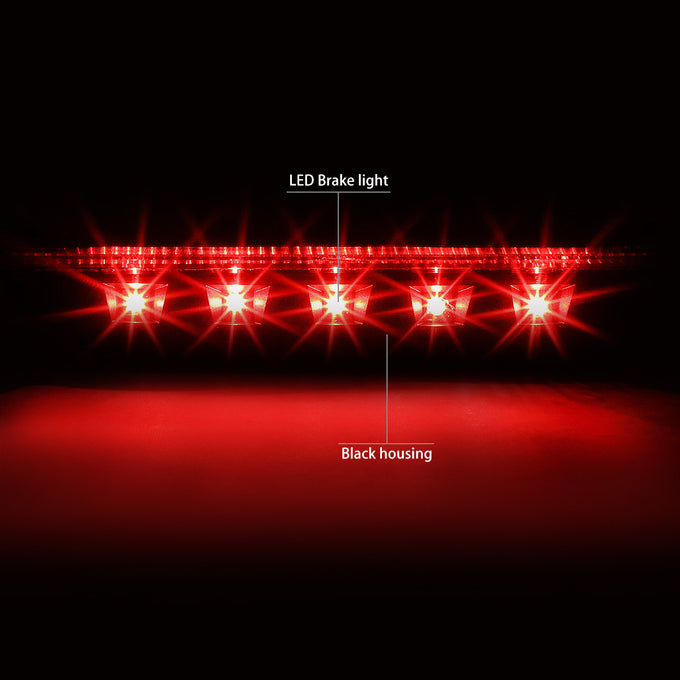 D-Motoring - Third Brake Light - LED - Black Housing - Plug-n-Play - 11-15 Ford Explorer - 2