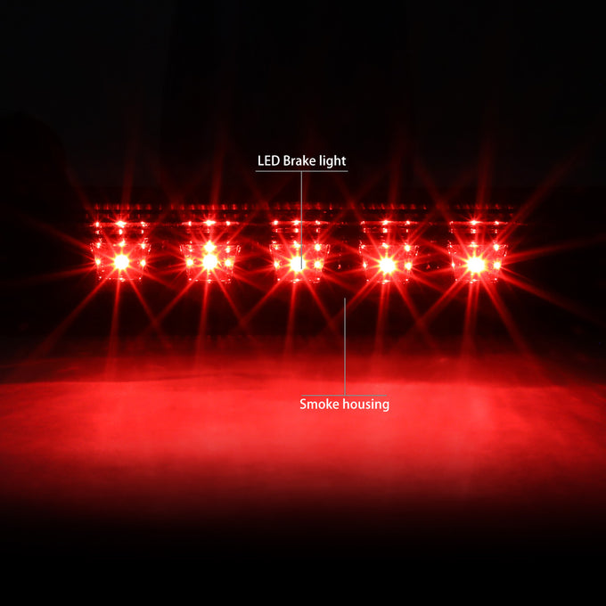 D-Motoring - Third Brake Light - LED - Smoked Lens - Plug-n-Play - 11-15 Ford Explorer - 2