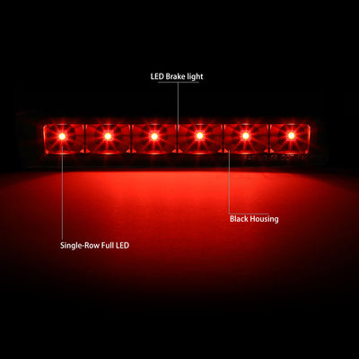 D-Motoring - Third Brake Light - LED - Black Housing - Plug-n-Play - 12-18 Ford Flex - 2