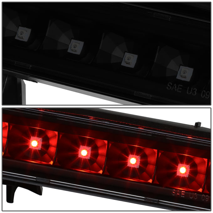 D-Motoring - Third Brake Light - LED - Black Housing - Smoked Lens - Plug-n-Play - 12-18 Ford Flex - 3