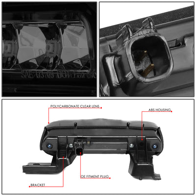 D-Motoring - Third Brake Light - LED - Smoked Lens - Plug-n-Play - 12-18 Ford Flex - 4
