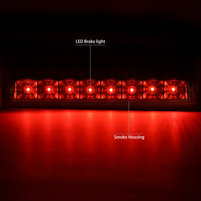 D-Motoring - Third Brake Light - LED - Black Housing - Smoked Lens - Plug-n-Play - Ford Freestyle / Ford Taurus X  - 2