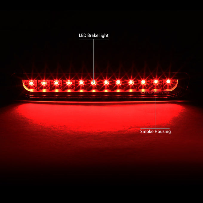 D-Motoring - Third Brake Light - LED - Black Housing - Smoked Lens - Plug-n-Play - 07-14 Toyota FJ Cruiser - 2