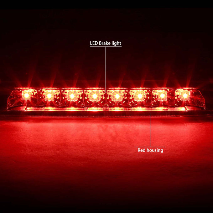 D-Motoring - Third Brake Light - LED - Red Lens - Plug-n-Play - 05-09 Ford Mustang - 2