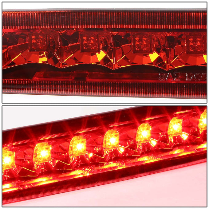 D-Motoring - Third Brake Light - LED - Red Lens - Plug-n-Play - 05-09 Ford Mustang - 4
