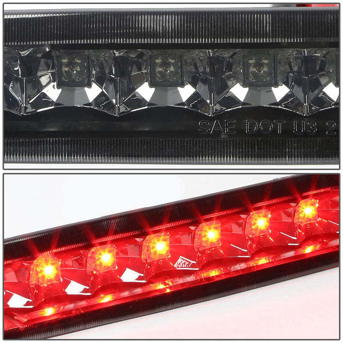 D-Motoring - Third Brake Light - LED - Smoked Lens - Plug-n-Play - 05-09 Ford Mustang - 4