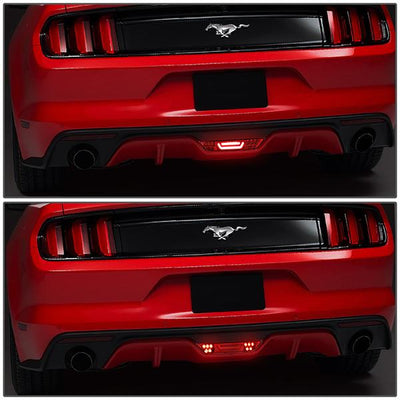 15-18 Ford Mustang Third Brake Light - LED Bar - Red Lens - 6