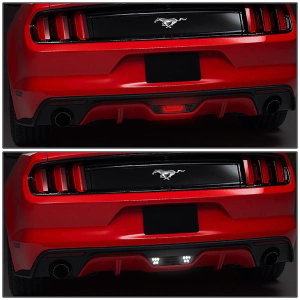 15-18 Ford Mustang Third Brake Light - LED Bar - Smoked Lens - 6