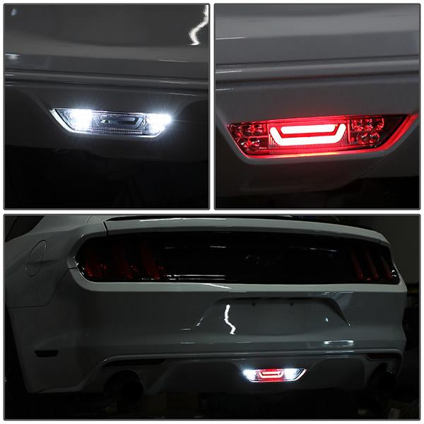 15-18 Ford Mustang Third Brake Light - LED Bar - Smoked Lens - 7