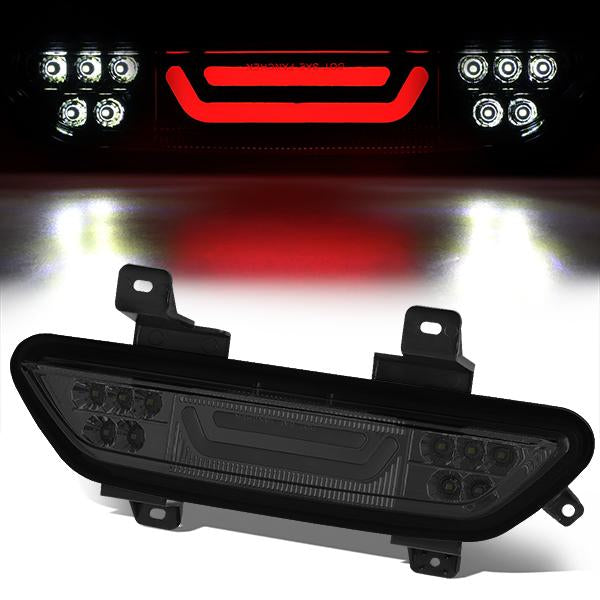15-18 Ford Mustang Third Brake Light - LED Bar - Smoked Lens - 1