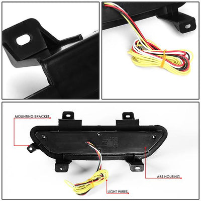 15-18 Ford Mustang Third Brake Light - LED - Clear Lens - 5