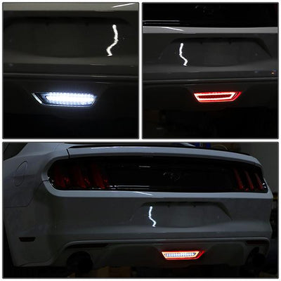 15-18 Ford Mustang Third Brake Light - LED - Clear Lens - 7