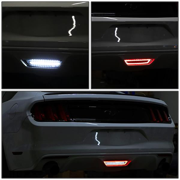 15-18 Ford Mustang Third Brake Light - LED - Clear Lens - 7