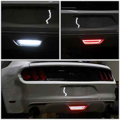 15-18 Ford Mustang Third Brake Light - LED - Clear Lens - 7