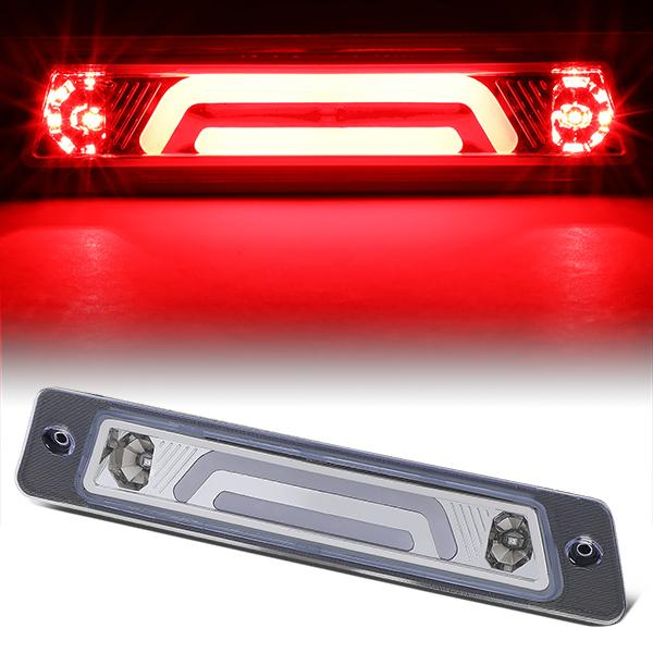87-93 Ford Mustang GT / Cobra Third Brake Light - 3D LED - Clear Lens - Plug-n-Play - 1