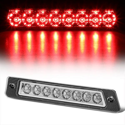 87-93 Ford Mustang GT / Cobra Hatchback Third Brake Light - LED - Clear Lens - Plug-n-Play - 1