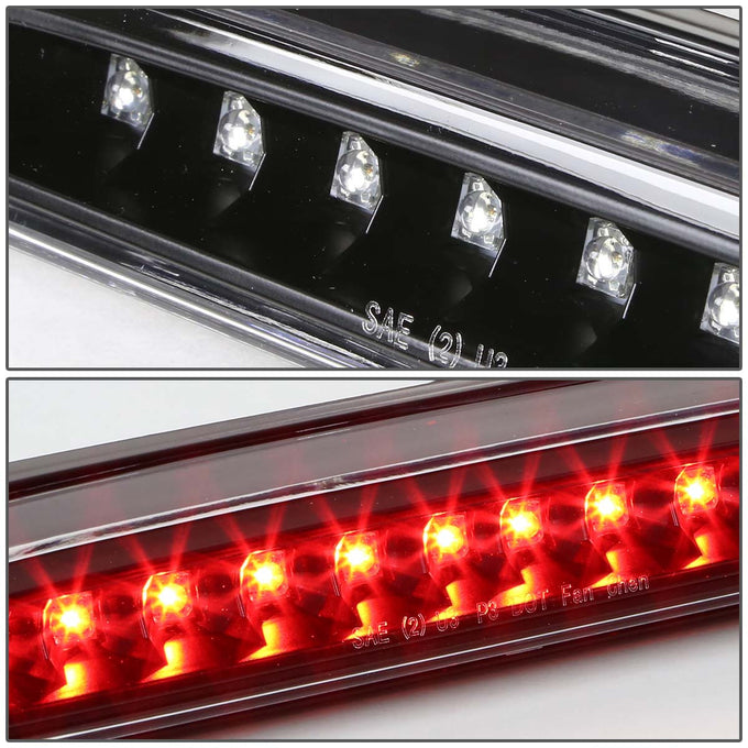 D-Motoring - Third Brake Light - LED - Black Housing - Plug-n-Play - Ford F-250 / 350 / 450 / 550 Super Duty / Range / Mazda B2300 / B3000 / B4000 - 4