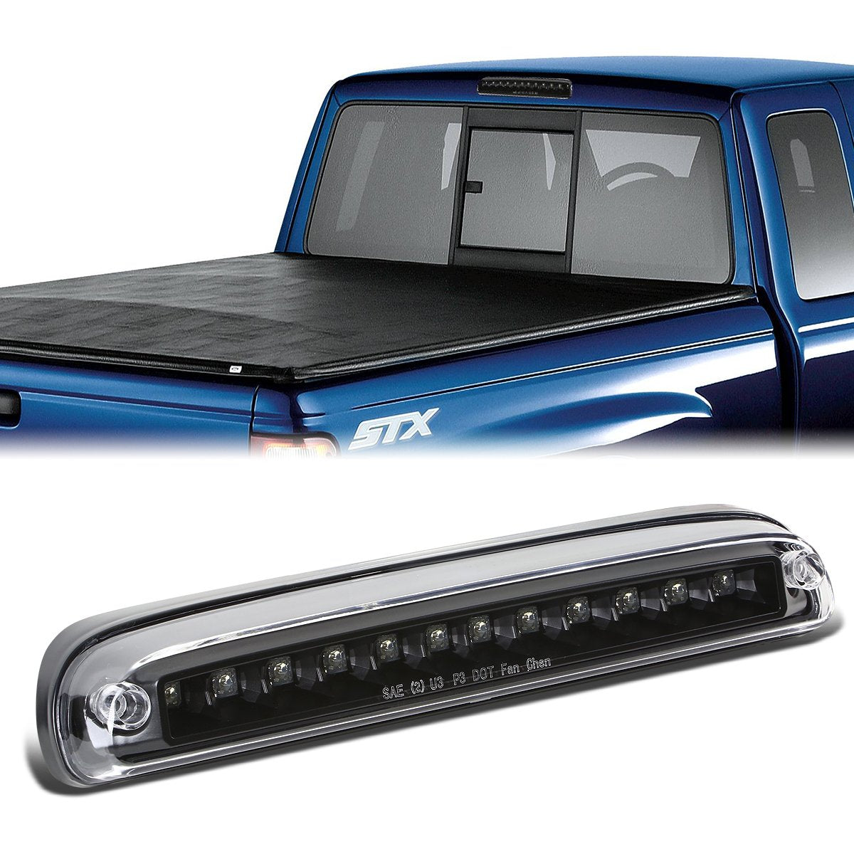 LED 3rd Brake Light <br>93-11 Ford Ranger, 99-16 F250-F550 Super Duty