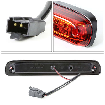 D-Motoring - Third Brake Light - LED - Red Lens - Plug-n-Play - Ford F-250 / 350 / 450 / 550 Super Duty / Range / Mazda B2300 / B3000 / B4000 - 5