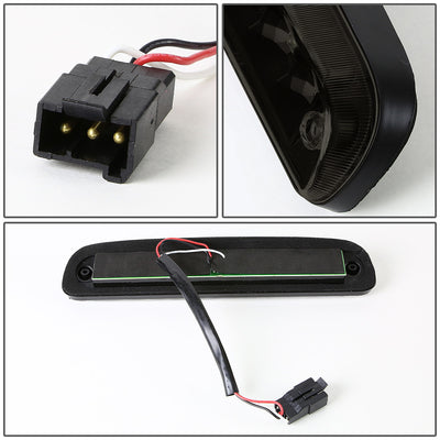 D-Motoring - Third Brake Light - LED - Black Housing - Smoked Lens - Plug-n-Play - Ford F-250 / 350 / 450 / 550 Super Duty / Range / Mazda B2300 / B3000 / B4000 - 4