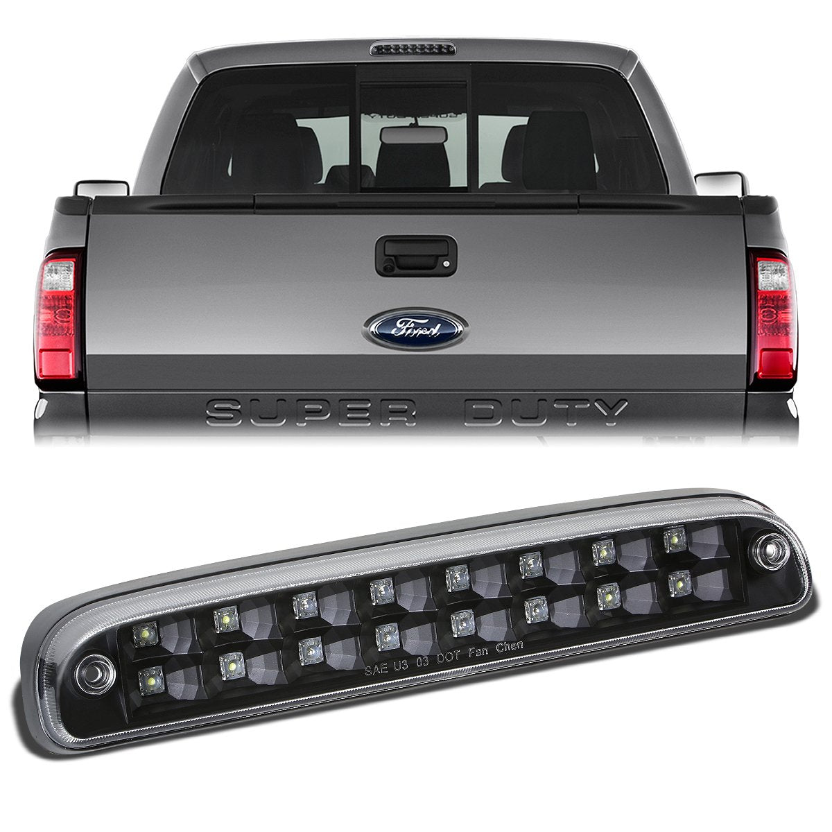 LED 3rd Brake Light <br>93-11 Ford Range, 99-16 F250-F550 Super Duty