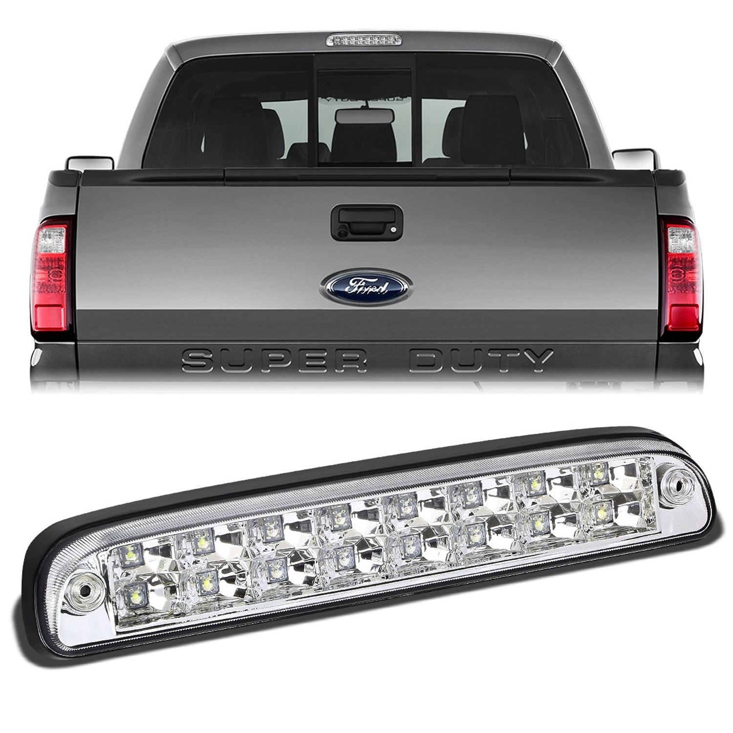 LED 3rd Brake Light <br>93-11 Ford Range, 99-16 F250-F550 Super Duty