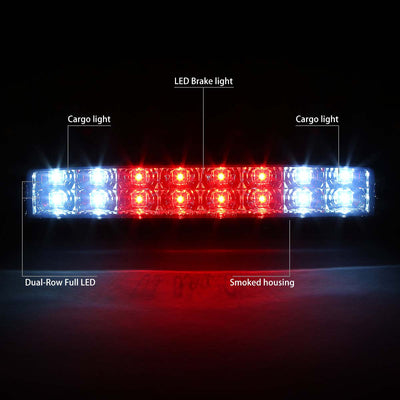D-Motoring - Third Brake Light - LED - Smoked Lens - Plug-n-Play - Ford F-250 / 350 / 450 / 550 Super Duty / Range / Mazda B2300 / B3000 / B4000 - 2