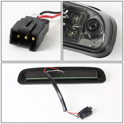 D-Motoring - Third Brake Light - LED - Smoked Lens - Plug-n-Play - Ford F-250 / 350 / 450 / 550 Super Duty / Range / Mazda B2300 / B3000 / B4000 - 5