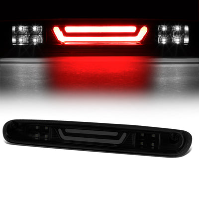 D-Motoring - Third Brake Light - LED - Black Housing - Smoked Lens - Plug-n-Play - Chevy Silverado 1500 / 2500HD / 3500HD / GMC Sierra 1500 / 2500HD / 3500HD - 1