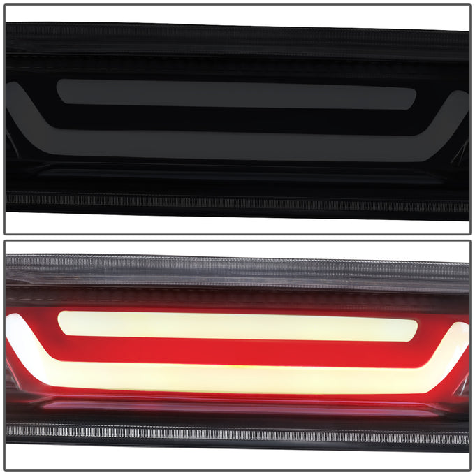 D-Motoring - Third Brake Light - LED - Black Housing - Smoked Lens - Plug-n-Play - Chevy Silverado 1500 / 2500HD / 3500HD / GMC Sierra 1500 / 2500HD / 3500HD - 2