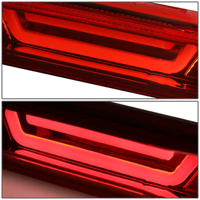 D-Motoring - Third Brake Light - LED - Red Lens - Plug-n-Play - Chevy Silverado 1500 / 2500HD / 3500HD / GMC Sierra 1500 / 2500HD / 3500HD - 2
