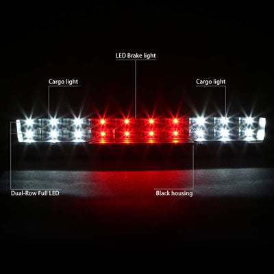 D-Motoring - Third Brake Light - LED - Black Housing - Plug-n-Play - Chevrolet Silverado / GMC Sierra - 2