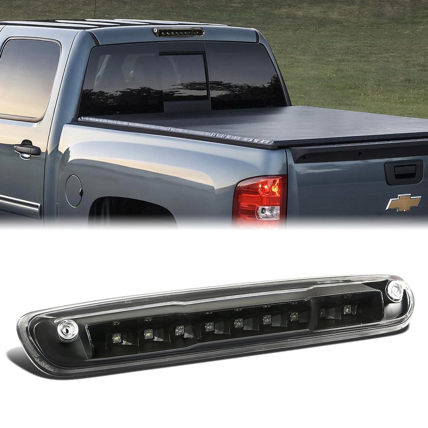 LED 3rd Brake Light <br>07-13 Chevy Silverado GMC Sierra 1500 - 3500