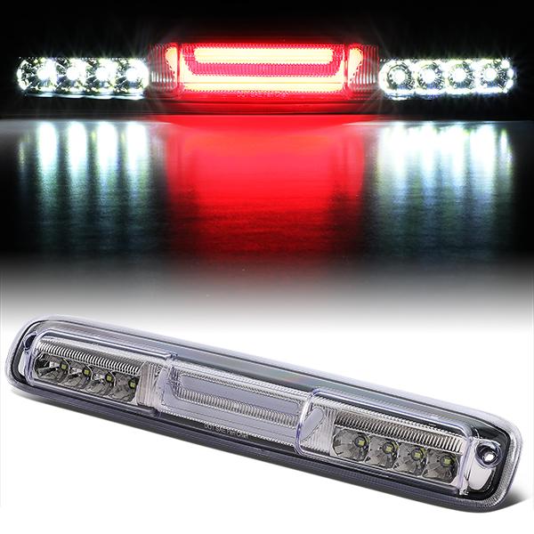 99-07 Silverado/Sierra Third Brake Light - 3D LED - Clear Lens - Plug-n-Play - 1