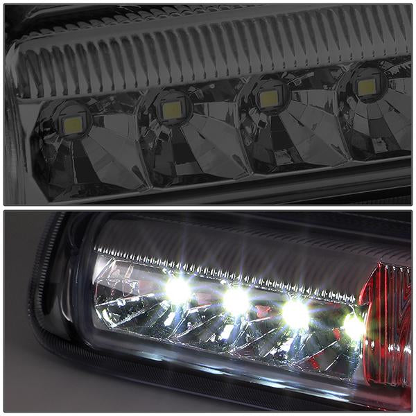 99-07 Silverado/Sierra Third Brake Light - 3D LED - Smoked Lens - Plug-n-Play - 4