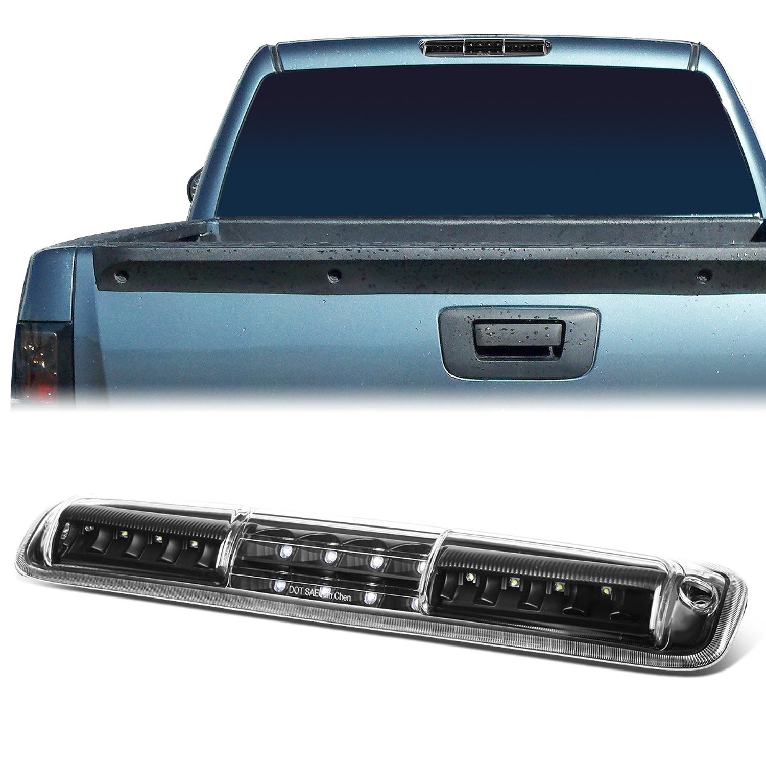 LED 3rd Brake Light <br>99-07 Chevy Silverado / GMC Sierra 1500 2500 3500 HD