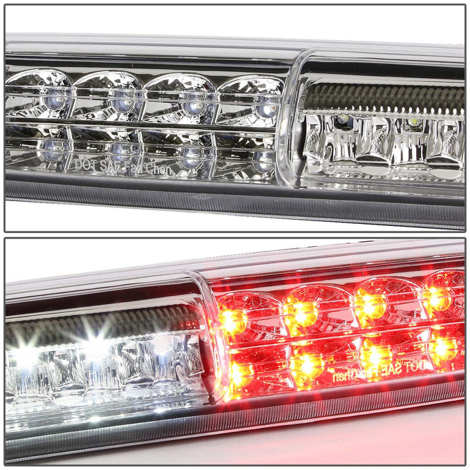 D-Motoring - Third Brake Light - LED - Chrome Housing - Plug-n-Play - Chevy Silverado / GMC Sierra - 3